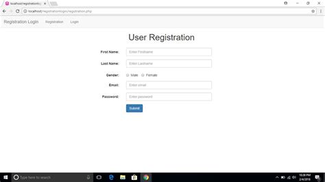 User Registration And Login System Using Php And Mysqli Youtube
