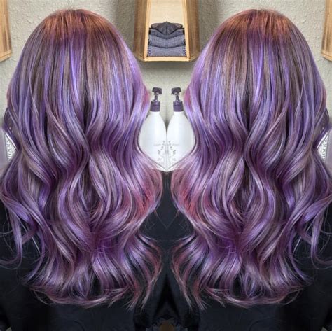 Prepare the hair for colouring. Gorgeous Pastel Purple Hairstyle Ideas: Balayage Hair ...