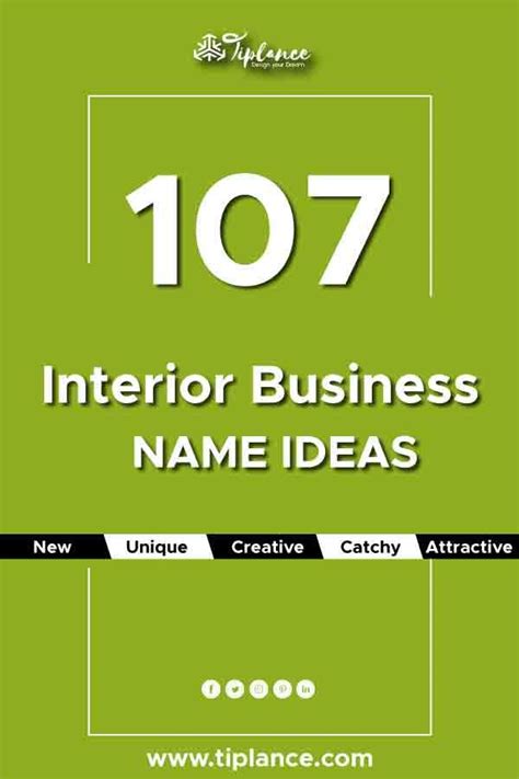 170 Catchy Interior Company Name Ideas To Make Your Business A Brand Design Company Names