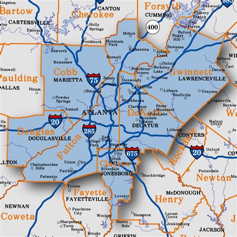 Georgia And Metro Atlanta Aero Atlas® Map Books 2020 2021 Atlanta