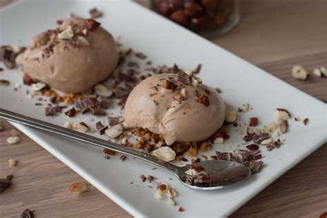 Creamy Hazelnut Ice Cream With Chocolate The Perfect Recipe