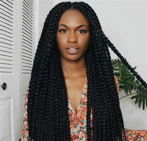 120 African Braids Hairstyle Pictures To Inspire You Thrivenaija Loose Braid Hairstyles