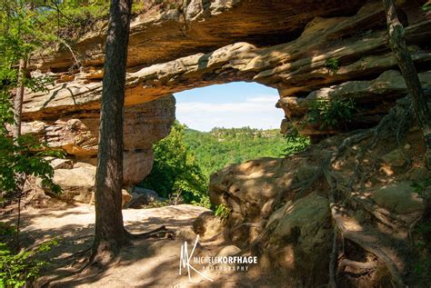 Double Arch Red River Gorge Kentucky Trail Head Hiking Rrg