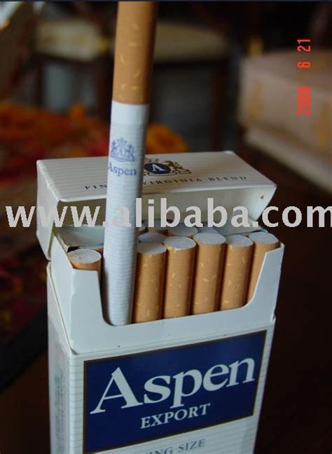 Tobacco Packets Aspen Cigarettes