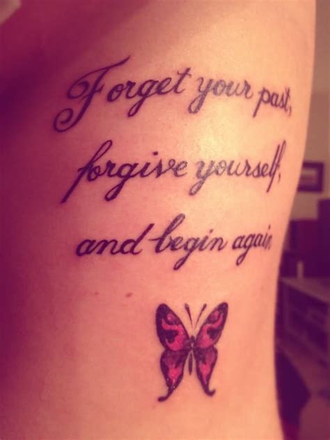 Forgive And Forget Quotes Tattoo