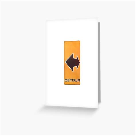 The Amazing Race Detour Greeting Card By Lucasm22 Redbubble