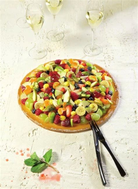 Recept Pizza Tutti Frutti Met Zoet Fruit Njam