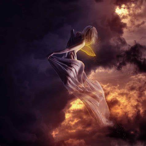 How To Create A Flying Angel Photo Manipulation In Photoshop Photoshop Tutorials