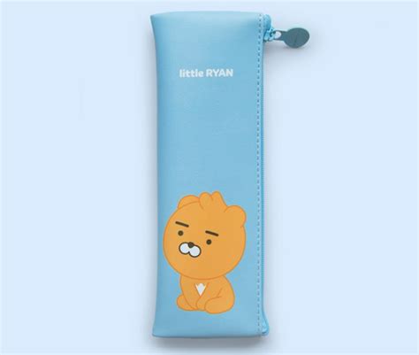 Kakao Little Friends Flat Pencil Case Ryan Arts And Crafts Korea