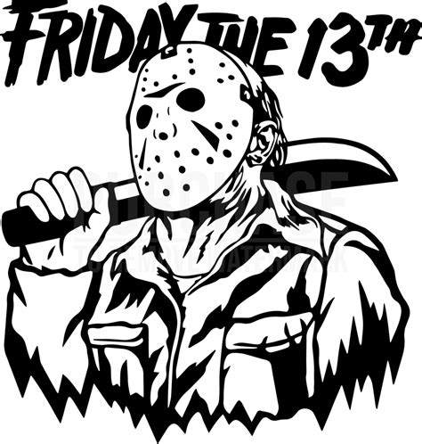 Friday The 13th Svg Halloween Svg