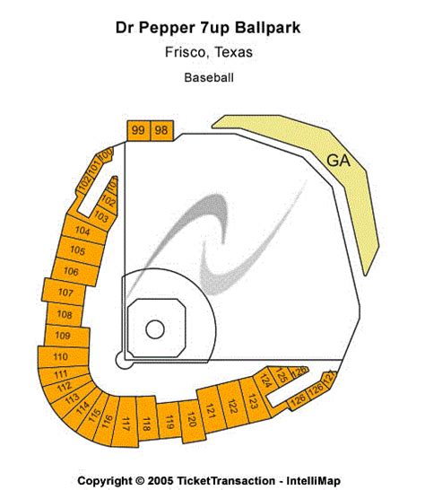 Dr Pepper Ballpark Seating Chart Dr Pepper Ballpark Event Tickets