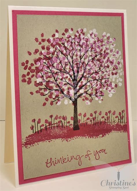 Stamps for card making, scrapbooking, creating planners, and journaling are on the rise. Christine's Stamping Spot: Stampin' Up!'s Sheltering Tree Duo