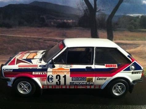 Ford Fiesta Rallye Sanremo 1981 Cunico Mussa Altaya
