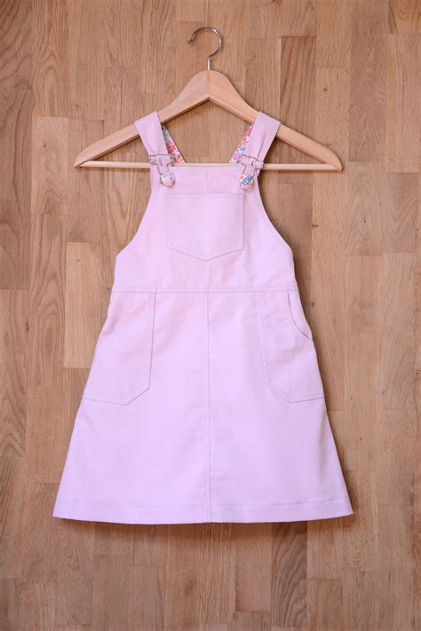 Freddie Dungaree Dress Sewing Pattern For Children Age 3 9 From