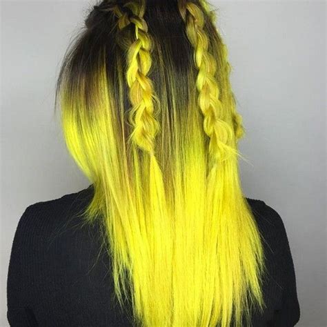 Yellow Hair Dye Liked On Polyvore Featuring Beauty Products Haircare