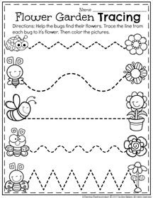 Once students can trace, copy and write lines and patterns, they are ready to learn to form letters. May Preschool Worksheets - Planning Playtime