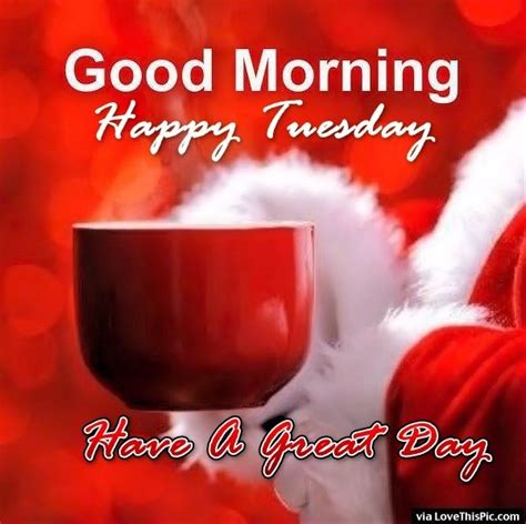Christmas Good Morning Happy Tuesday Quote Pictures Photos And Images