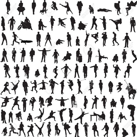 People Silhouette Architecture Png