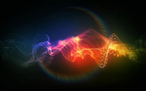 Free Download Widescreen Radio Waves 2 Hd Abstract Wallpaper For