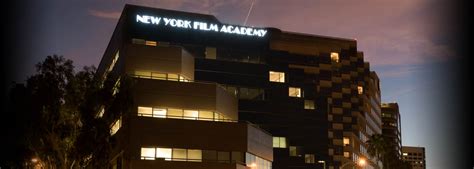 New york film academy offers admission to international students thrice every year. New York Film Academy - About Us