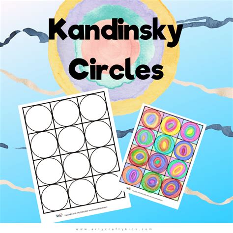 Kandinsky Circles Arty Crafty Kids