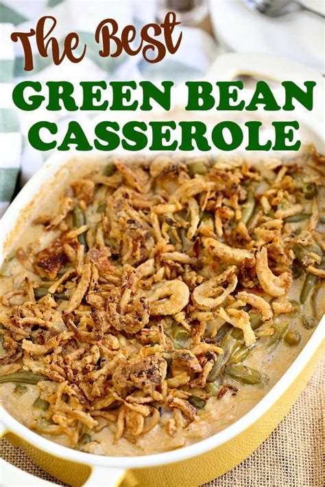 It is a great way to use leftover ham from easter or thanksgiving. The Best Green Bean Casserole recipe is this one right here. A classic with a few swaps, tender ...