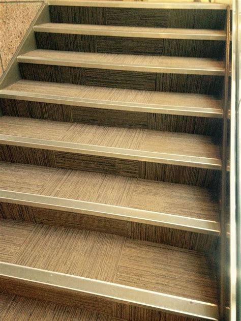 Nothing on the carpet blocks the constant drying we know to be taking place through the carpe. Interface carpet tile with stair nosing at our ...
