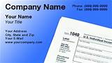 Tax Preparer Business Cards Images