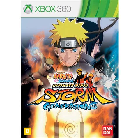 Jogo Naruto Shippuden Generations Xbox 360 Jogos Xbox 360 No Extra