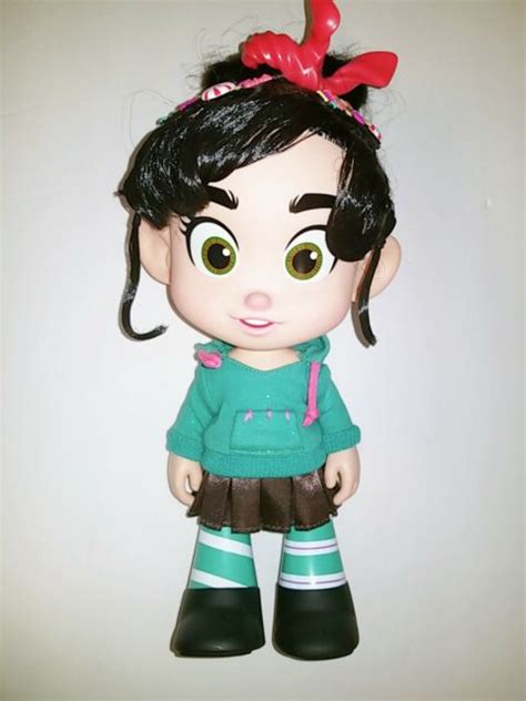 Talking Vanellope 11 Poseable Doll Works Wreck It Ralph Breaks The