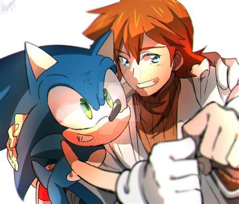 Anime Chris Thorndyke Sonic X Sonic Sonic Art Sonic T