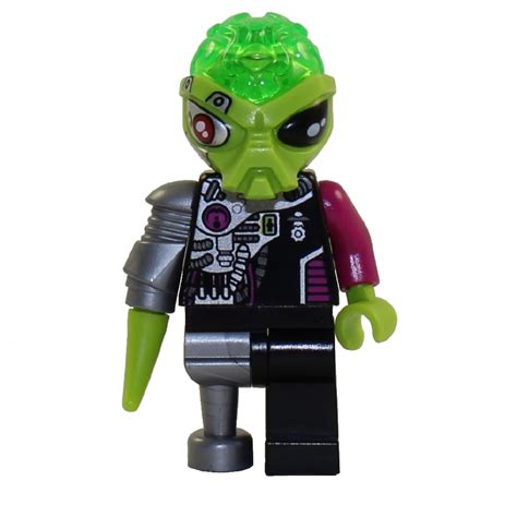 Lego Minifigure Alien Conquest Alien Android Mint