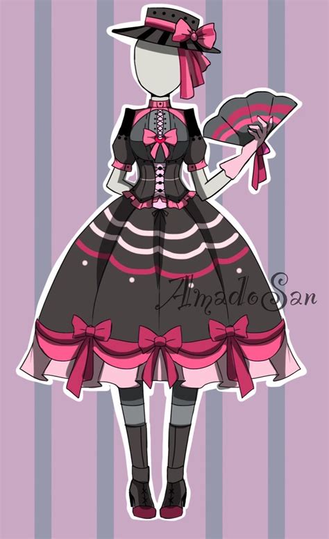 Victorian Loli Outfit Adoptable Open By As On