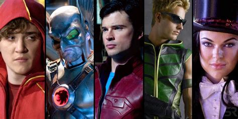 Smallville Every Superhero In The Shows Justice League