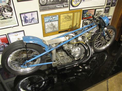 1949 Supercharged Vincent Black Shadow National Motorcycle Museum