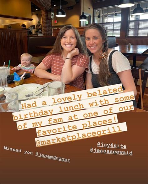 Jill Duggar Reunites With Sisters Joy Anna And Jessa For Lunch After