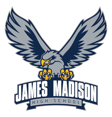Madison Warhawk James Madison High School School Logo Madison