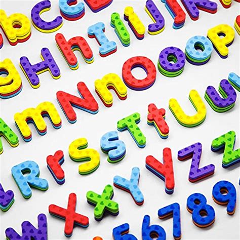 Maybe your phone broke or you lost all your contacts after getting a new phon MAGTIMES Magnetic Letters & Words And Numbers, Fun Alphabet Kit For ...