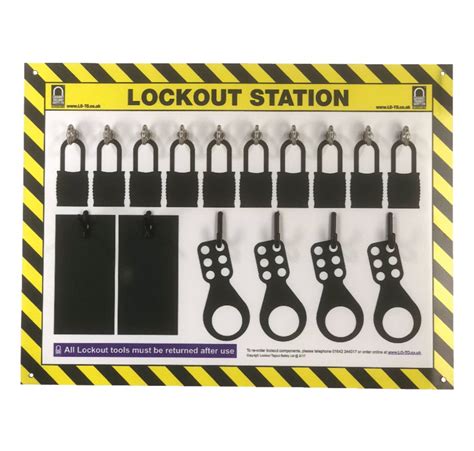 Lockout-Tagout.co.uk: Lockout Tagout Station