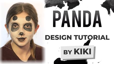Panda Face Painting Tutorial Youtube