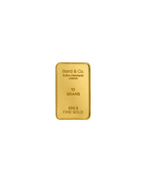 10g Gold Minted Bar Coventry Gold Bullion