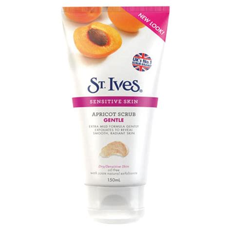 Or perhaps it was a staple in your shower caddy while you roughed it in the dorms. Buy St Ives Sensitive Skin Gentle Apricot Scrub 150ml ...