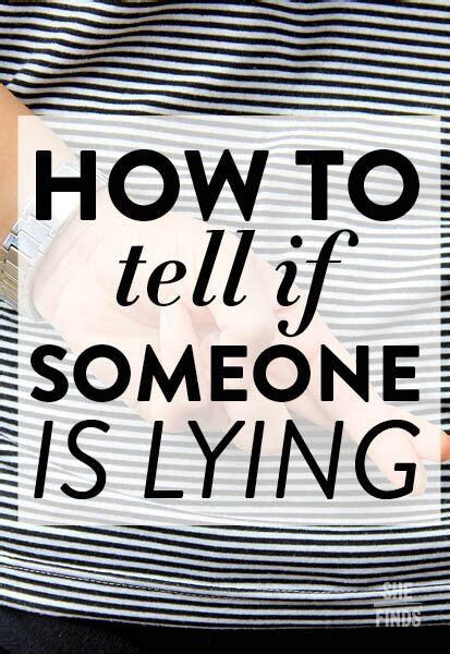 How To Tell If Someone Is Lying How To Know If Someone Is Lying Lie How To Know Signs
