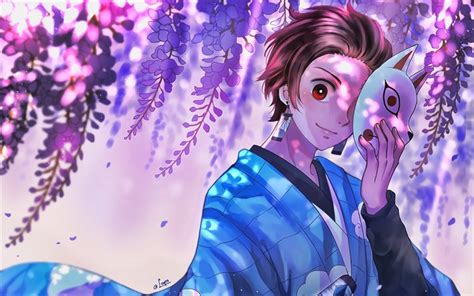 This one took me close to 5 hours to complete :p really enjoyed making it thou xd feel free to comment down below. Download wallpapers Tanjirou Kamado, spring, Kimetsu no Yaiba, Tanjirou, samurai, kimono ...