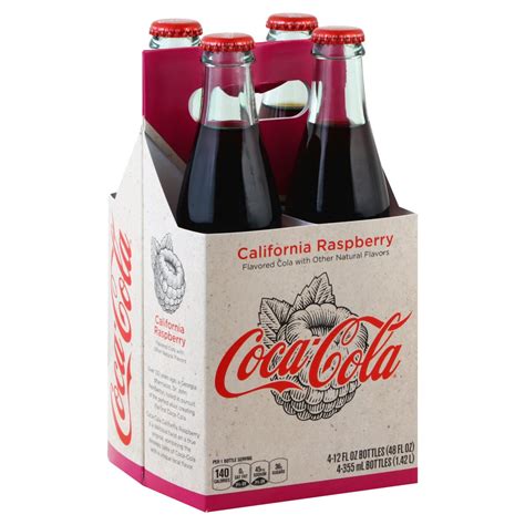 Coca Cola California Raspberry Coke 12 Oz Bottles Shop Soda At H E B