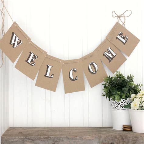 Welcome home banner, military homecoming, homecoming party banner, welcome home sign, deployment hom. welcome bunting, handpainted welcome home bunting by little silverleaf | notonthehighstreet.com