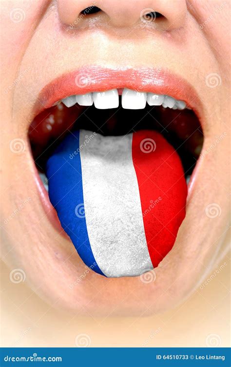 Woman Speaking French Language Stock Image Image Of Speech Language