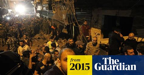 Injured Taken To Hospital After Suicide Bombings In Beirut Video