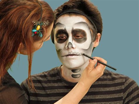 Makeup Tutorial Halloween Skeleton Gaestutorial