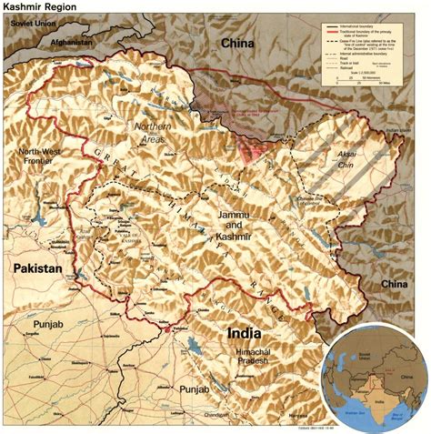 Map Of Jammu And Kashmir With Loc Pdf My Maps